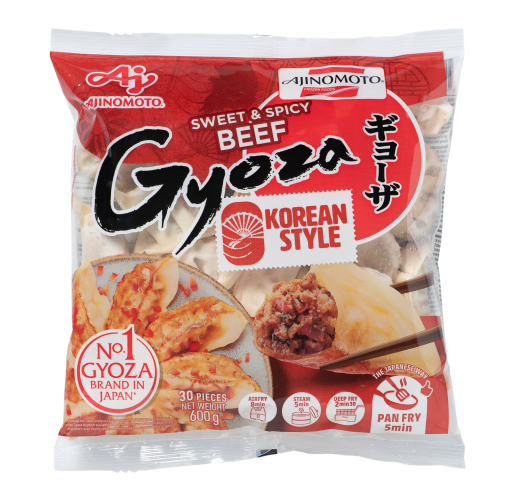 Ajinomoto Sweet & Spicy Beef Gyoza - Korean Style