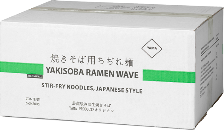 Frozen Noodles Waved Ramen