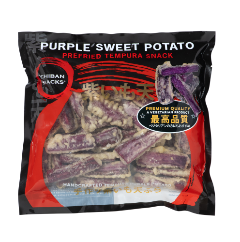Ichiban Purple Sweet Potato - Prefried Tempura Snack