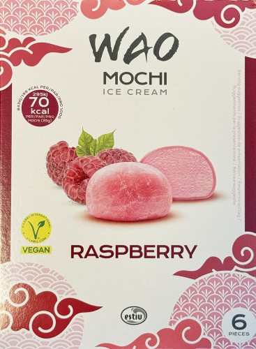 Wao Mochi Ice Cream Raspberry