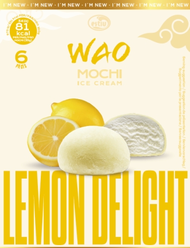 Wao Mochi Ice Cream Lemon Delight