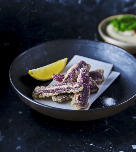 Ichiban Purple Sweet Potato - Prefried Tempura Snack